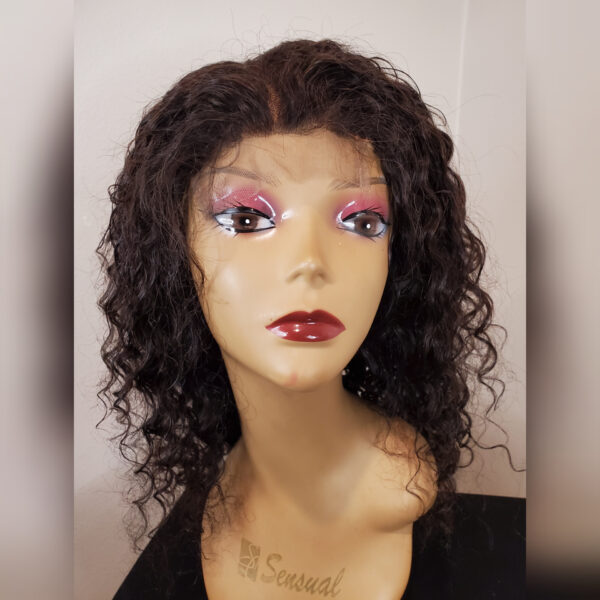 Brazilian Deep Curly Wig Front View