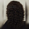 Brazilian Deep Curly Wig Rear View